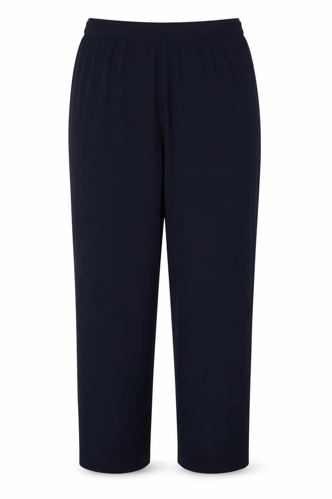 Womens UK Size 12 Eastex Regular Fit Casual Blue Trousers