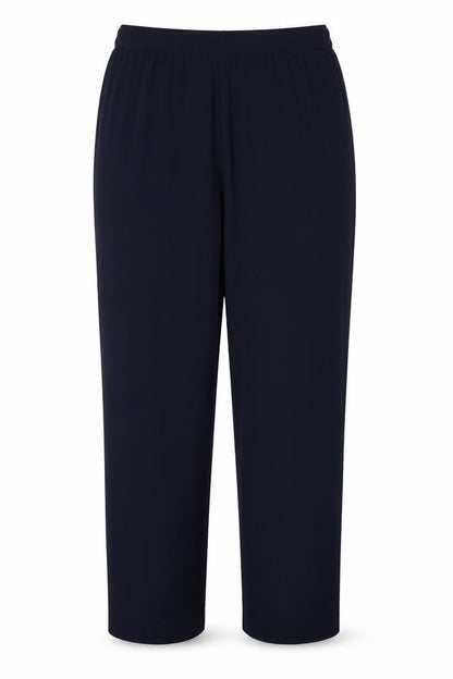 Womens UK Size 12 Eastex Regular Fit Casual Blue Trousers