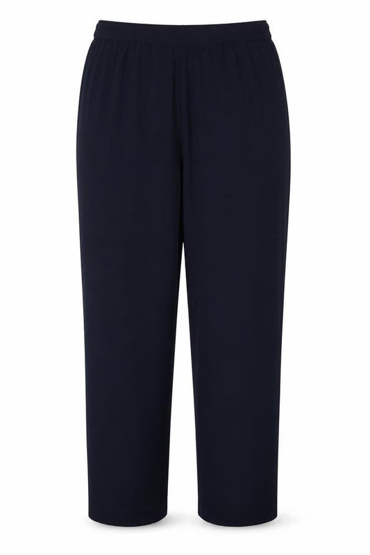 Womens UK Size 12 Eastex Regular Fit Casual Blue Trousers