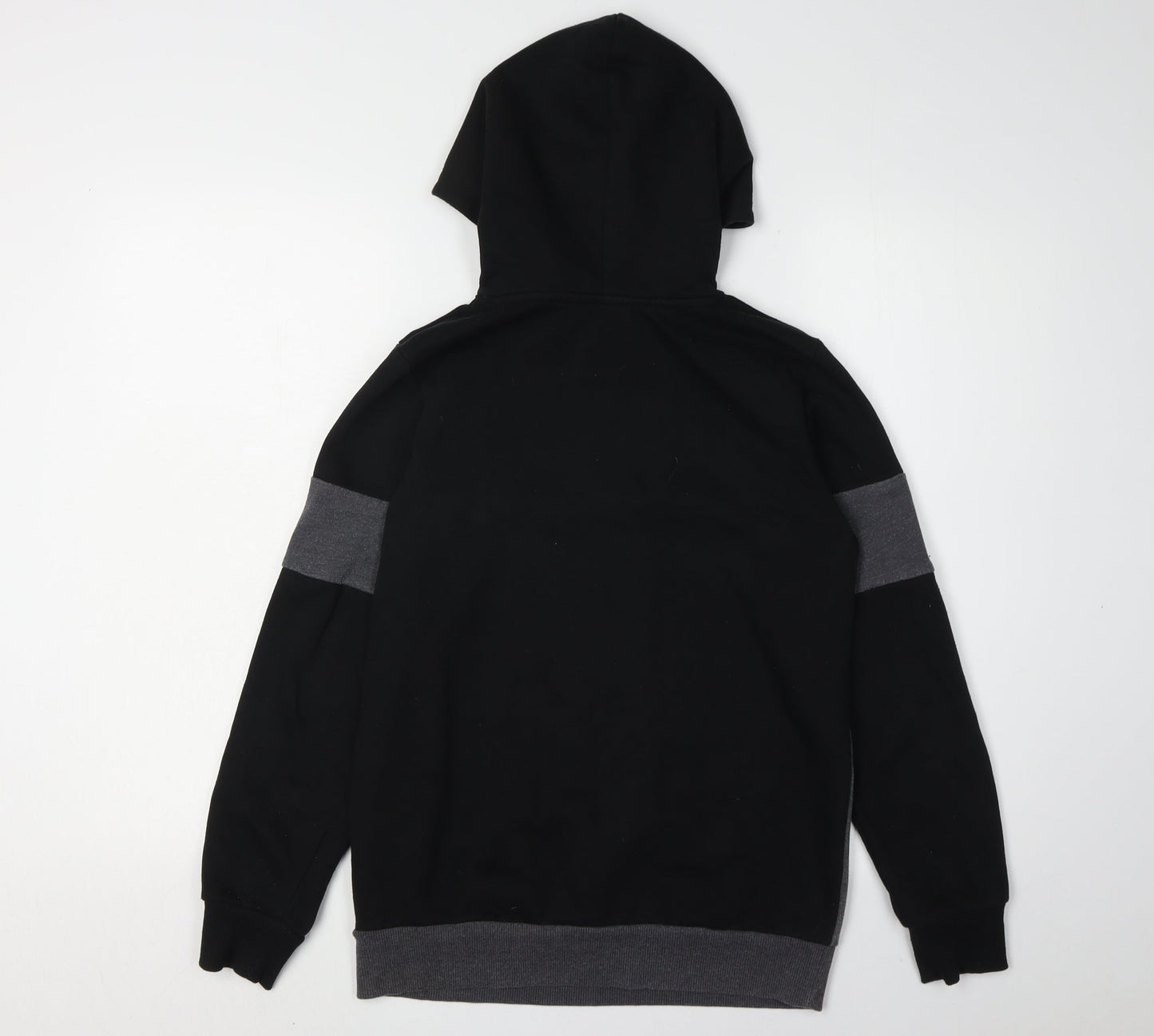 Bench Boys Black Grey Pullover Hoodie 12-13 Years