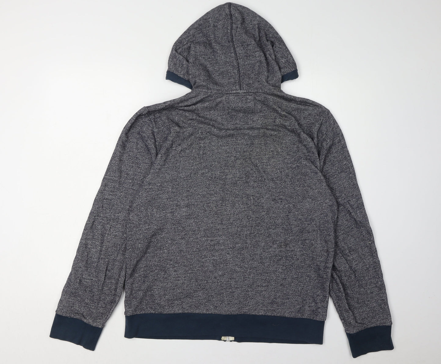 Express Men's Grey Full Zip Hoodie L Size