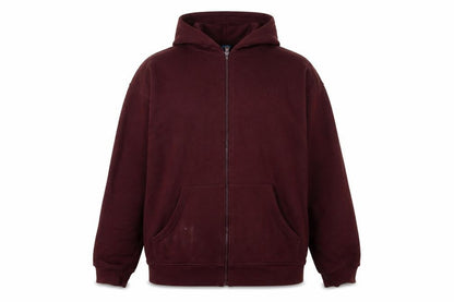 Mens UK Size L Trespass Brown Full Zip Hoodie