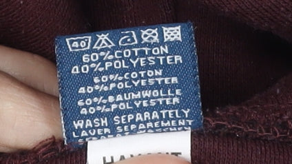 Trespass Men's Brown Full Zip Hoodie Size L