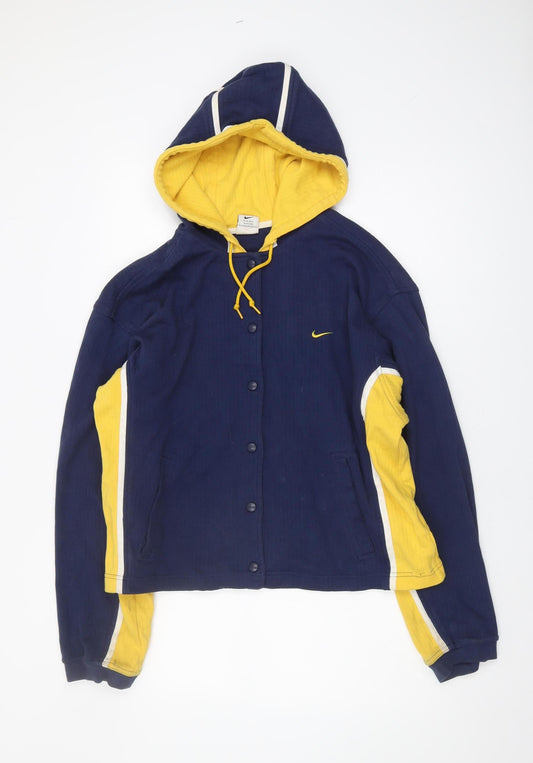 Nike Unisex Blue Full Zip Hoodie XL