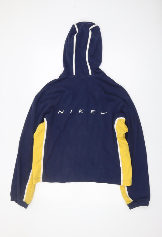 Nike Unisex Blue Full Zip Hoodie XL