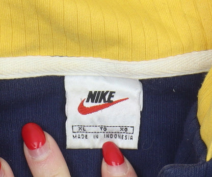 Nike Unisex Blue Full Zip Hoodie XL