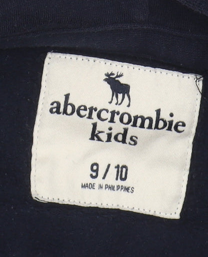 Abercrombie Kids Boys Blue Full Zip Hoodie 9-10 Years