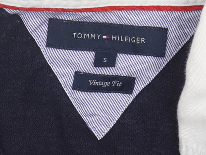 Tommy Hilfiger Men's Multicoloured Striped Rugby Shirt S