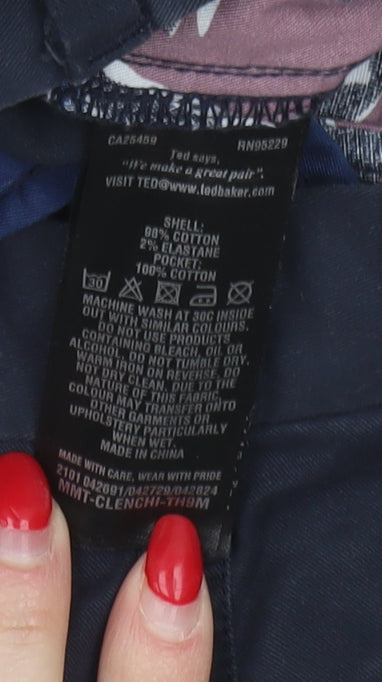 Ted Baker Men's Blue Chino Trousers, Size 32