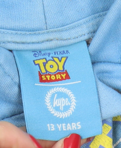 Hype Boys Blue Toy Story Hoodie, 13 Years, Pullover