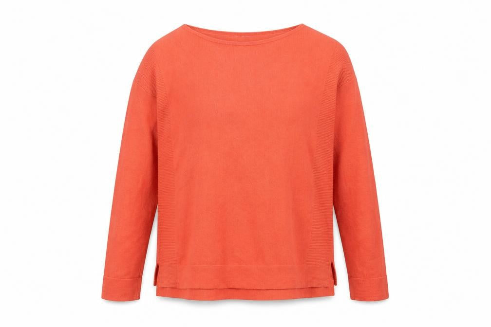 Womens UK Size 10 White Stuff Orange Pullover Jumper