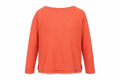 Womens UK Size 10 White Stuff Orange Pullover Jumper