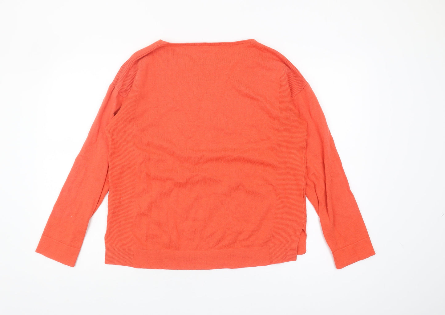 Womens UK Size 10 White Stuff Orange Pullover Jumper