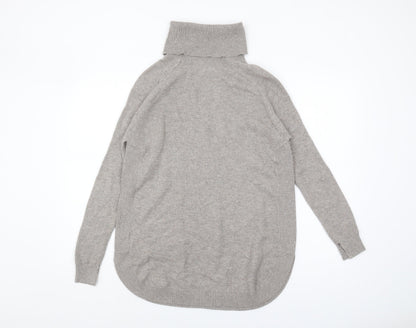 Womens UK Size 10 Warehouse Grey Pullover Jumper