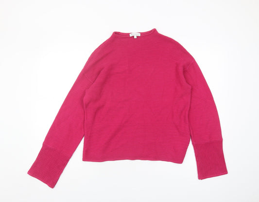 Womens UK Size 10 Warehouse Pink Pullover Jumper