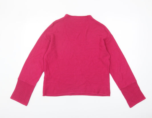 Womens UK Size 10 Warehouse Pink Pullover Jumper