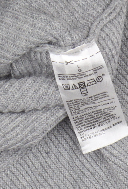 Banana Republic Women's Grey Pullover Jumper L