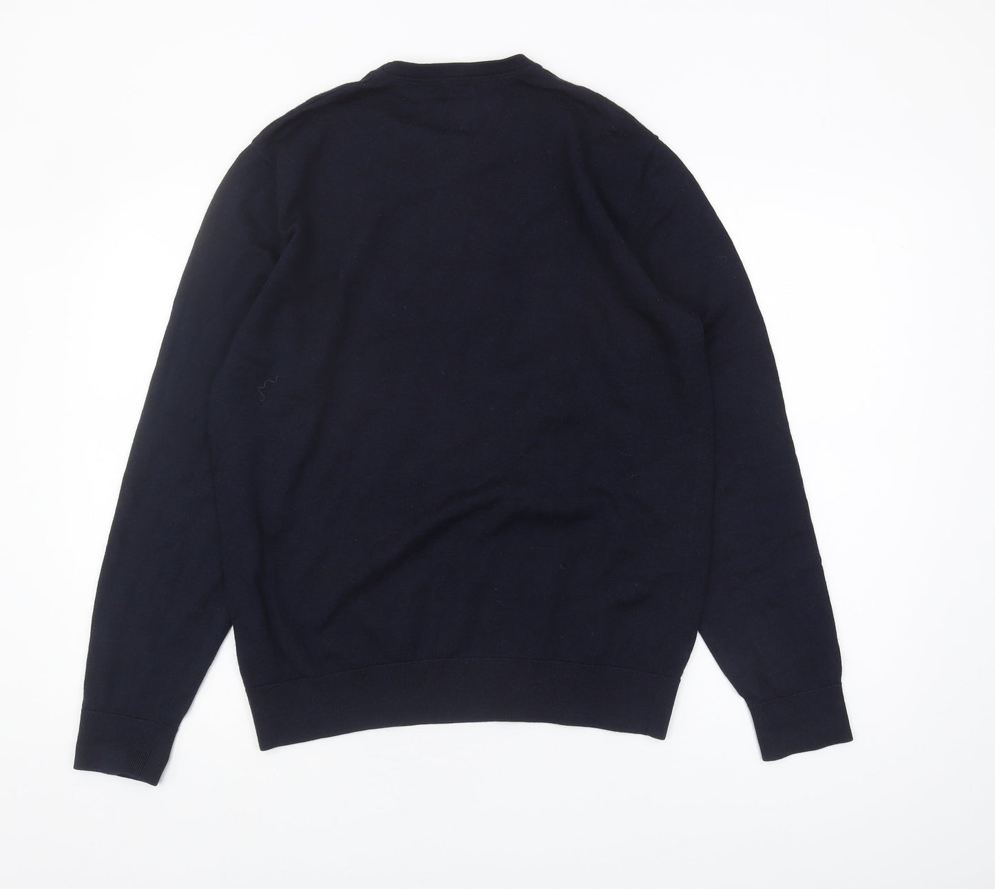 GAP Men's Blue Merino Wool Pullover Jumper M