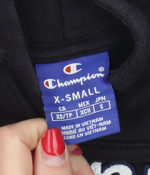Champion Women's Black XS Pullover Hoodie