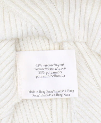 Womens UK Size 12 Laura Ashley Ivory Cardigan Jumper