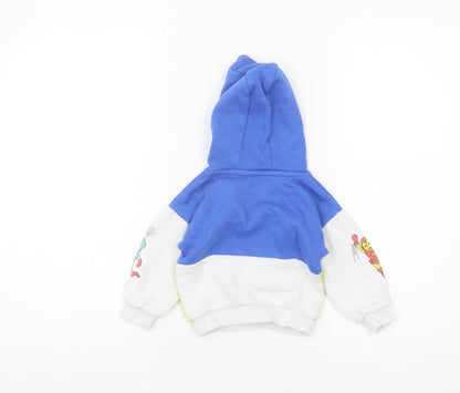 Marvel Unisex Baby Blue Jacket 6-9 Months Hooded