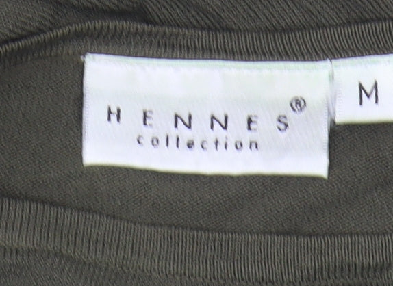 Hennes Green Boat Neck Women's Jumper, Medium