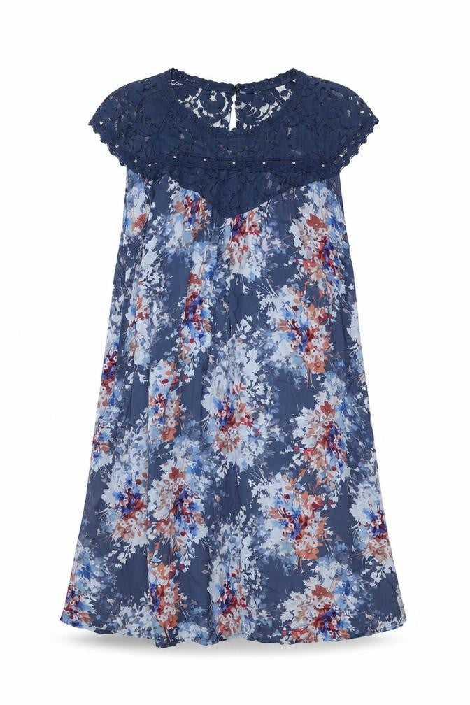 Next Women's Multicoloured Floral Dress Size 14
