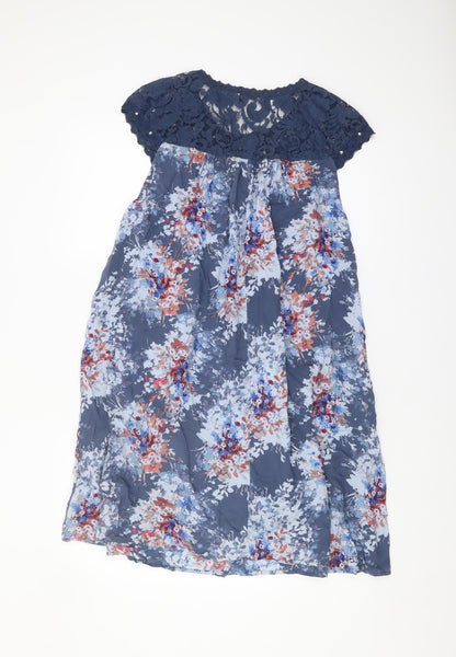 Next Women's Multicoloured Floral Dress Size 14