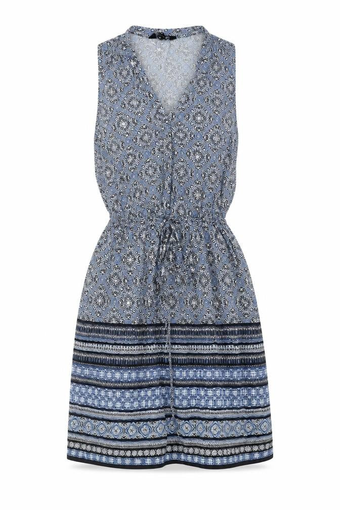 New Look Women's Multicoloured Dress, Size 8, Sleeveless