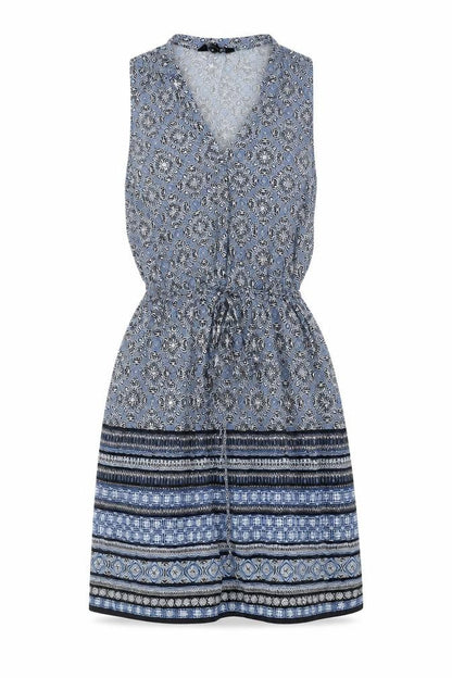 New Look Women's Multicoloured Dress, Size 8, Sleeveless