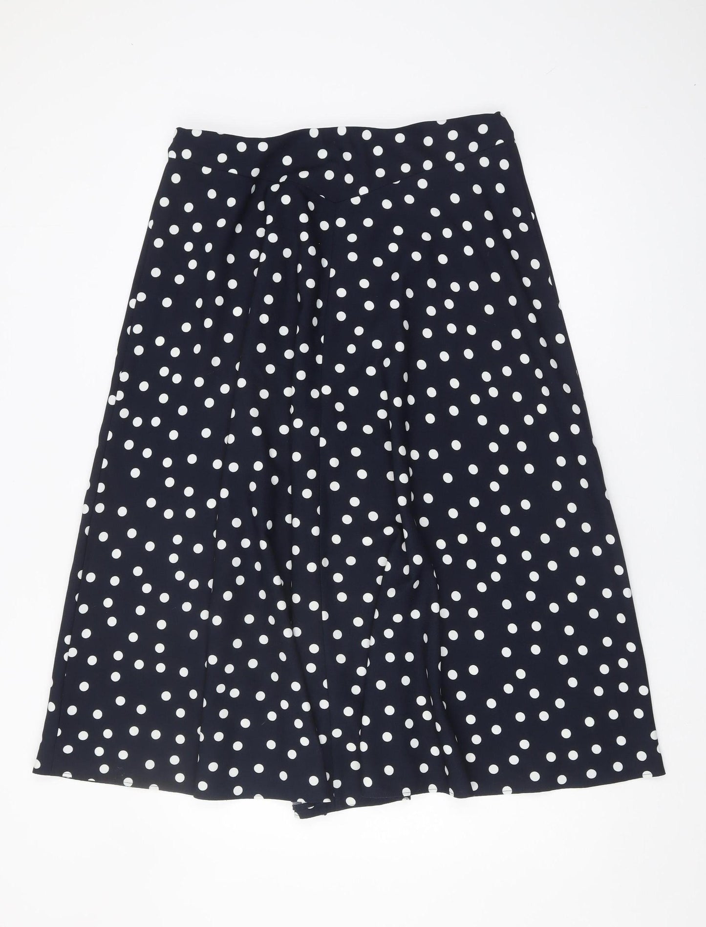 Marks and Spencer Women's Blue Polka Dot Midi Skirt
