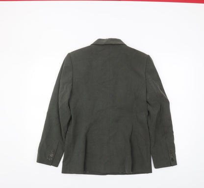 Principles Women's Petite Green Blazer, Size 12, Classic Cut