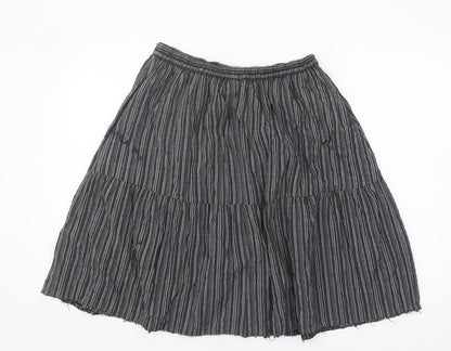 Womens UK Size 10 Topshop Peasant Woven Skirt
