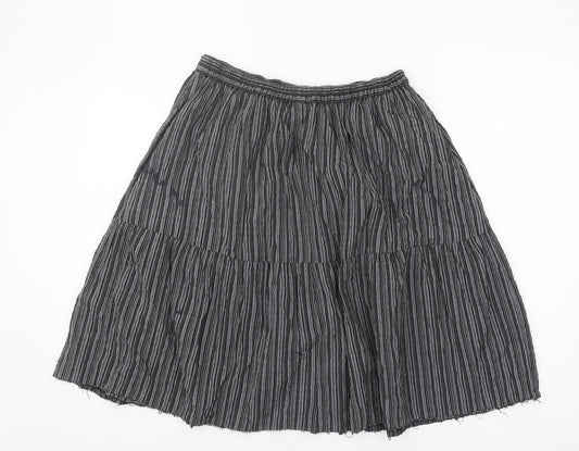 Womens UK Size 10 Topshop Peasant Woven Skirt