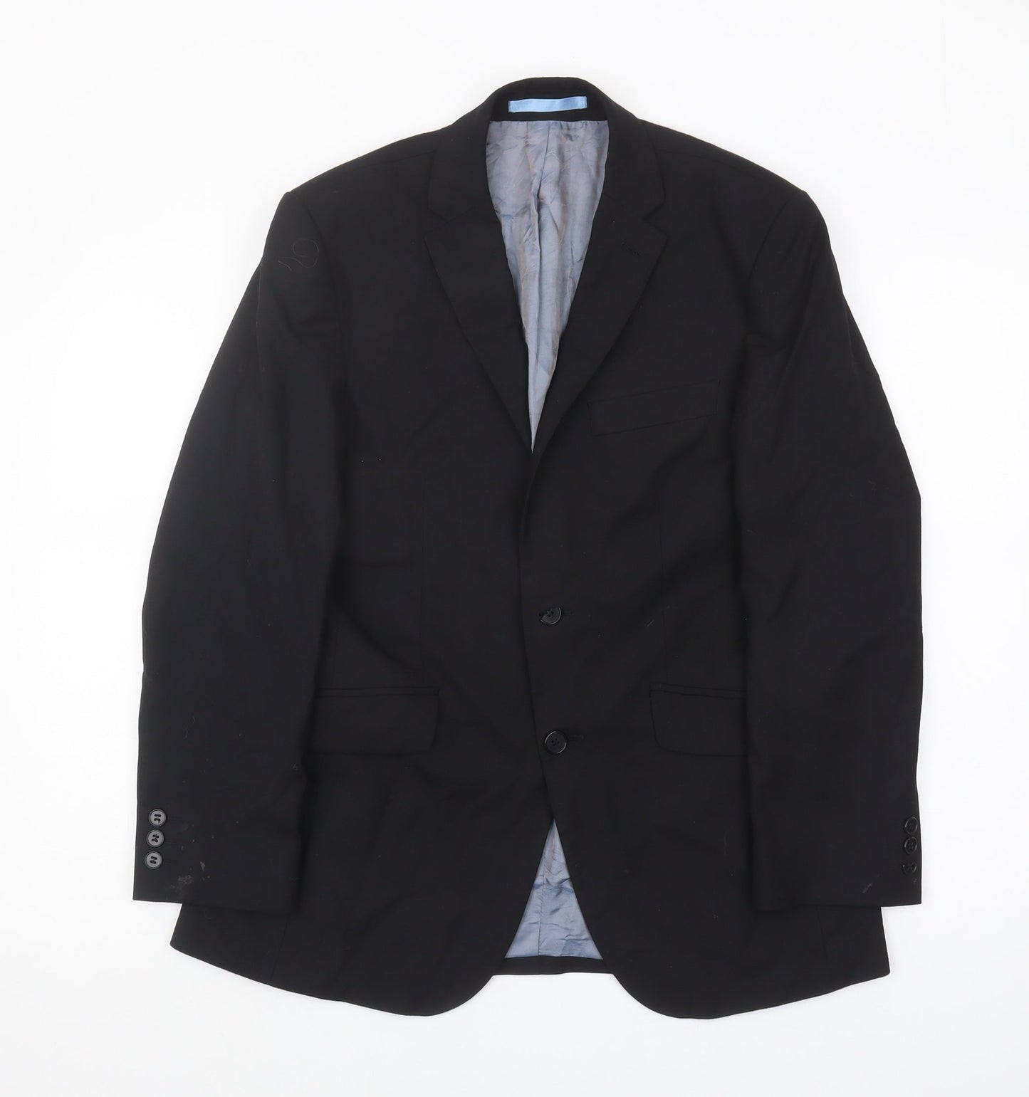 Mens UK Size 36 Burton Regular Black Suit Jacket