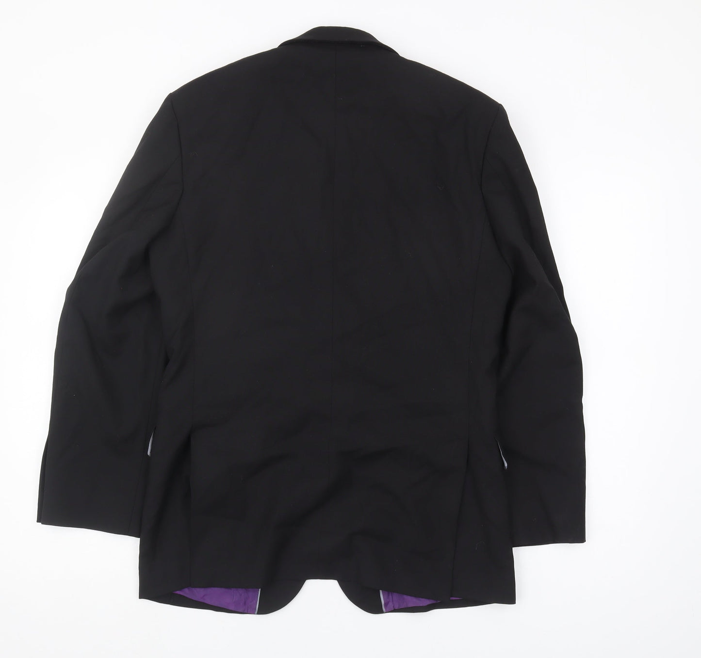 Mens UK Size 36 Burton Regular Black Suit Jacket