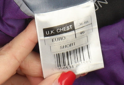 Mens UK Size 36 Burton Regular Black Suit Jacket