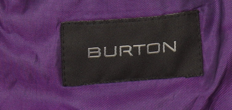Mens UK Size 36 Burton Regular Black Suit Jacket