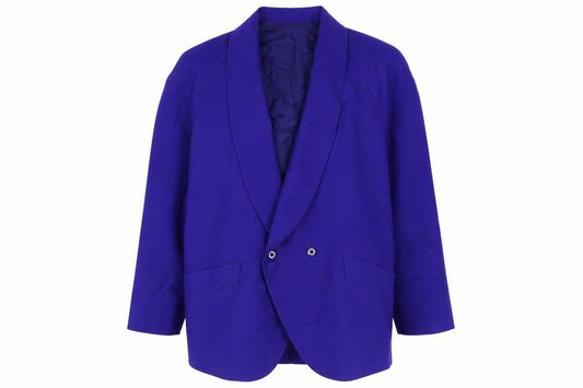 St.Bernard Women's Purple Wool Blazer, Size 14