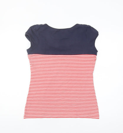Womens UK Size 12 NEXT Multicoloured Basic T-Shirt