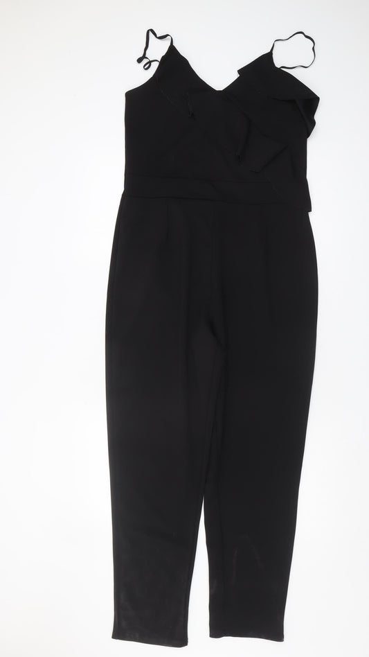 Quiz Women's Black Jumpsuit Size 16, Party Ready
