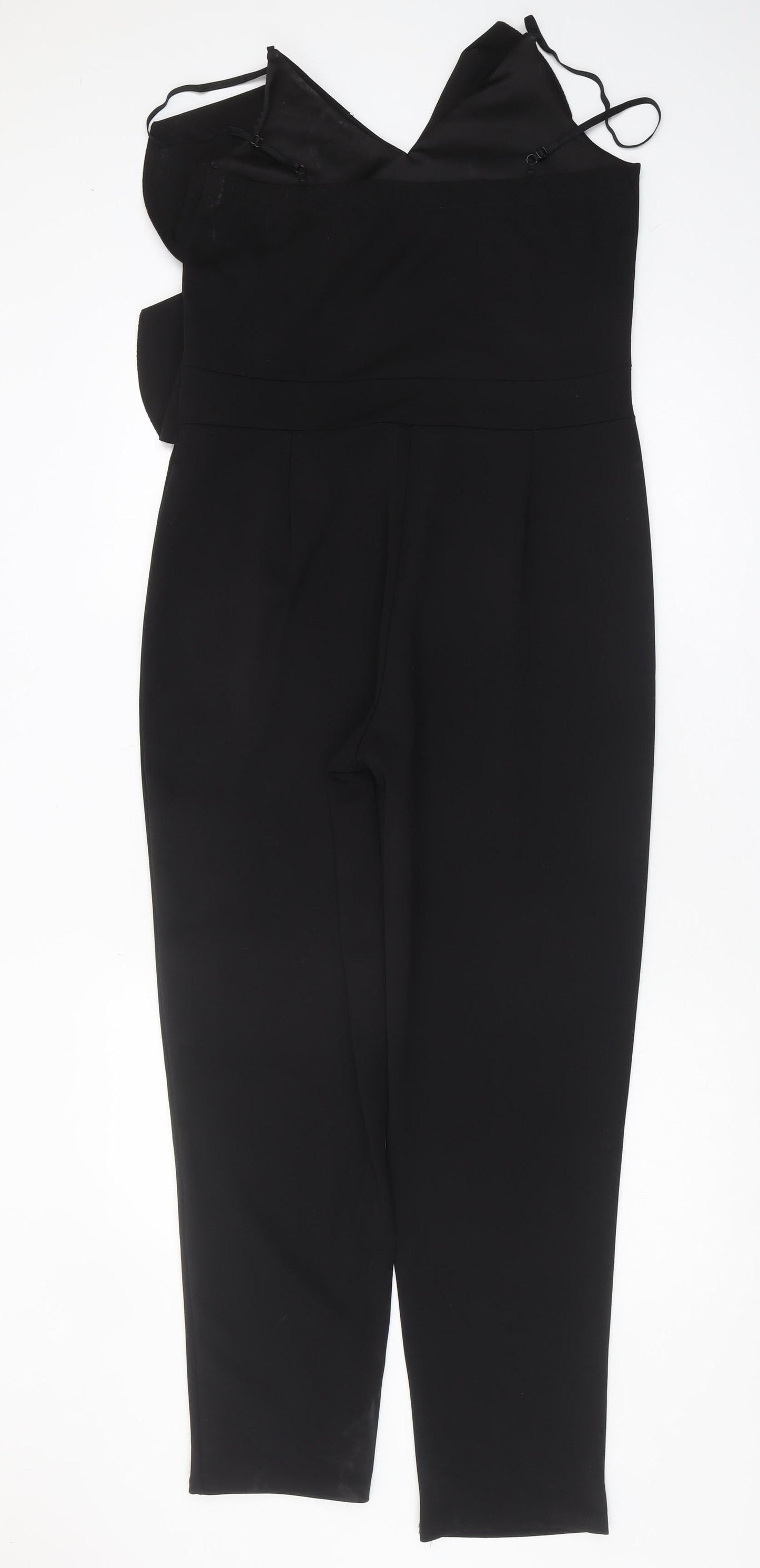 Quiz Women's Black Jumpsuit Size 16, Party Ready