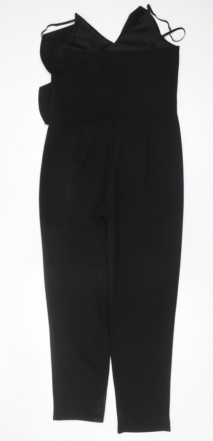 Quiz Women's Black Jumpsuit Size 16, Party Ready