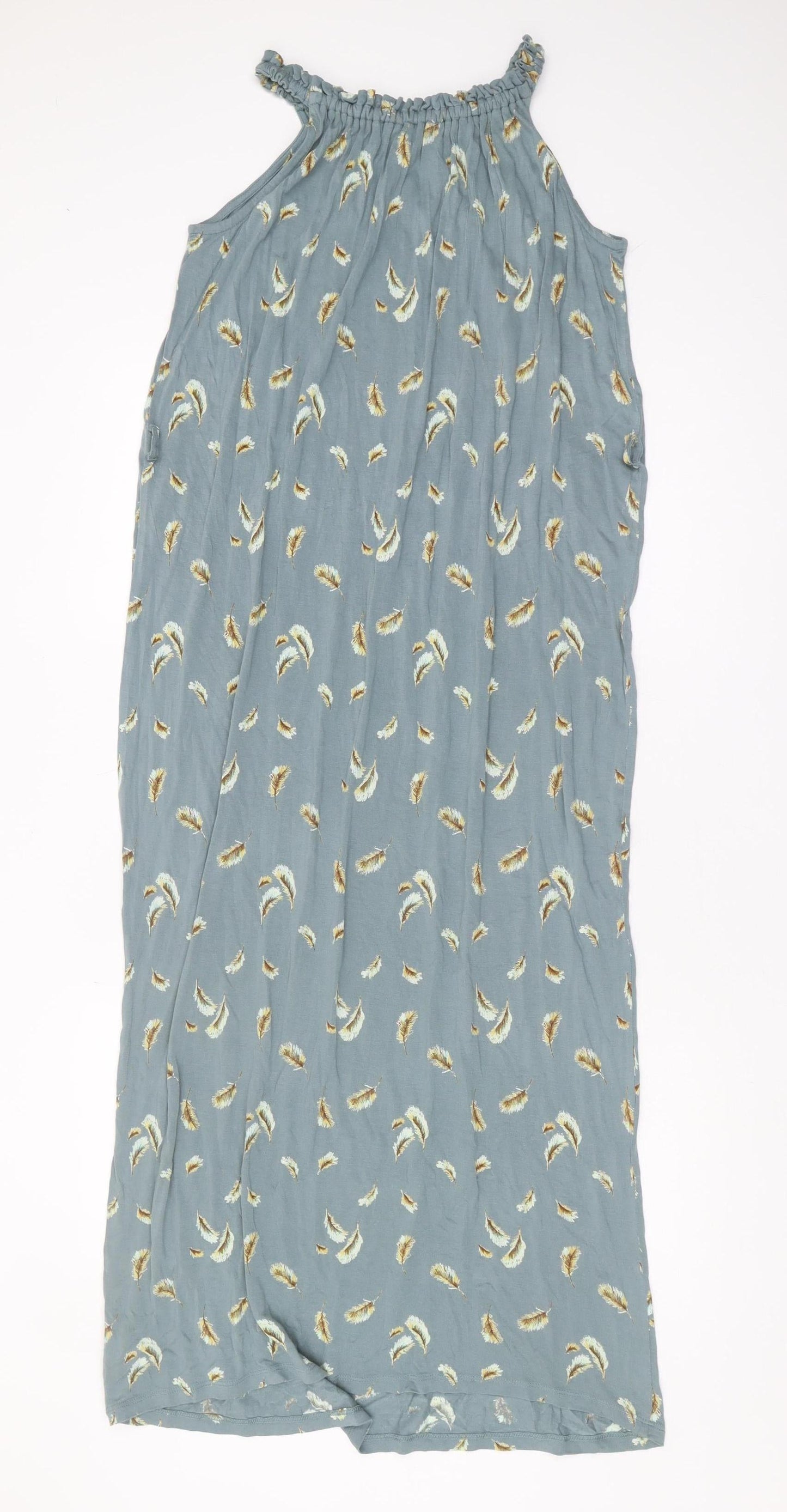 Next Women's Blue Halter Dress Size 6