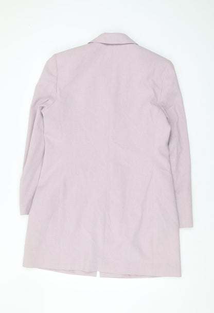 Marks and Spencer Women's Pink Blazer Size 14 Classic Fit