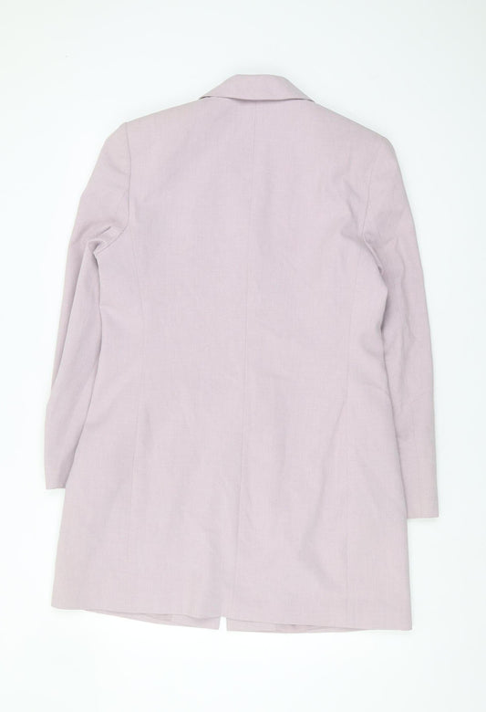Marks and Spencer Women's Pink Blazer Size 14 Classic Fit