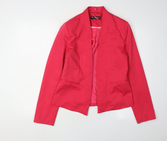 Miss Selfridge Women's Pink Blazer Size 10