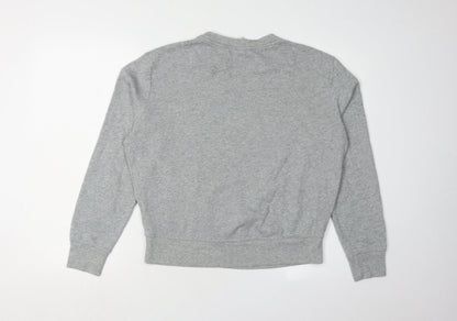 Womens UK Size S Calvin Klein Grey Pullover Sweatshirt