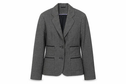 Womens UK Size 12 Marks and Spencer Regular Grey Blazer