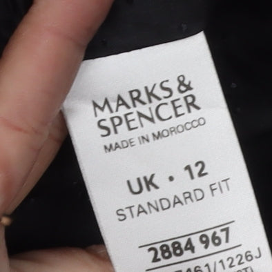 Marks and Spencer Women's Grey Blazer Size 12
